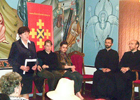 Voluntari străini în vizită la Asociaţia Ortodoxă din Oradea