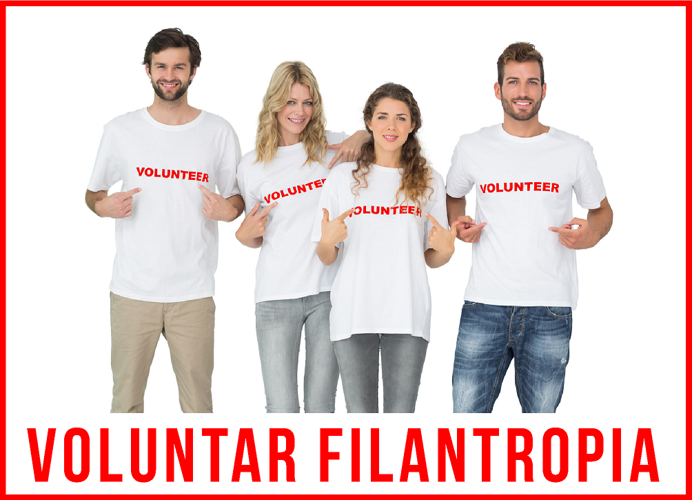 Fii voluntar filantropia