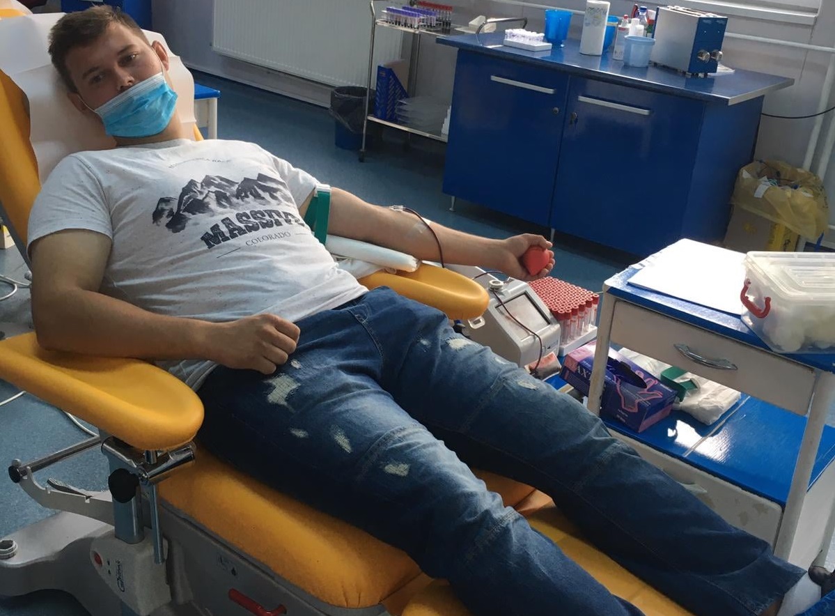 Prima cameră - donare de sânge