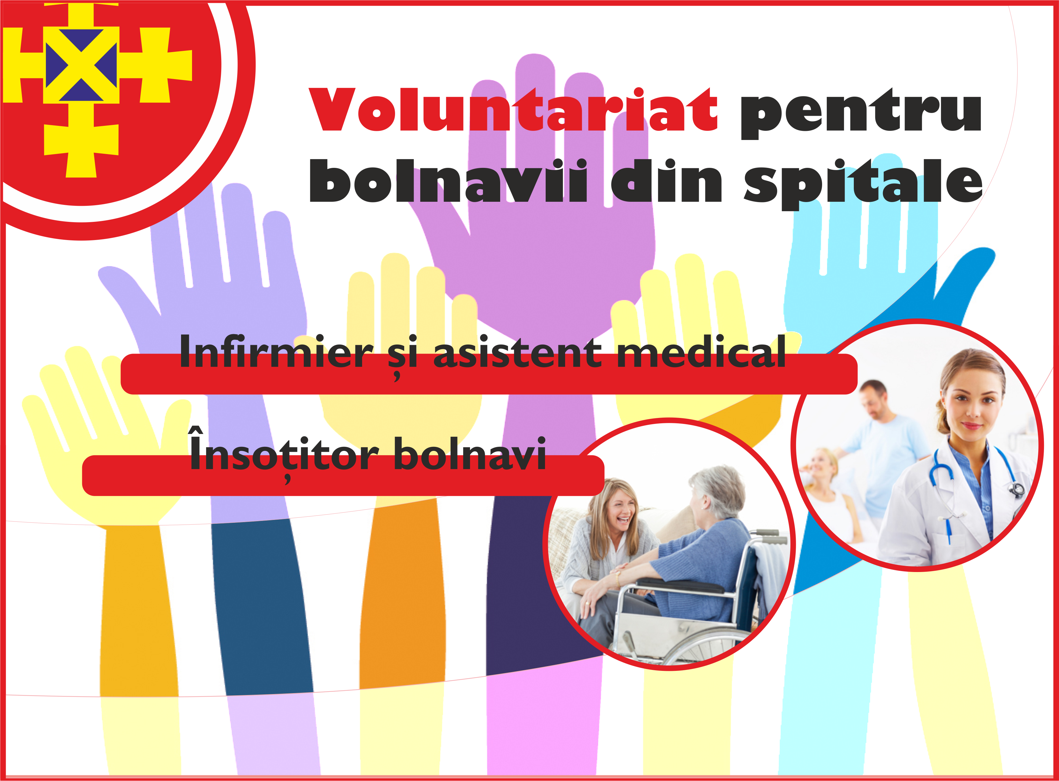 Înrolează-te ca voluntar pentru bolnavi